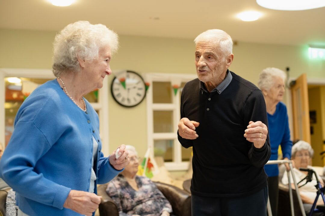 seniors dancing at event